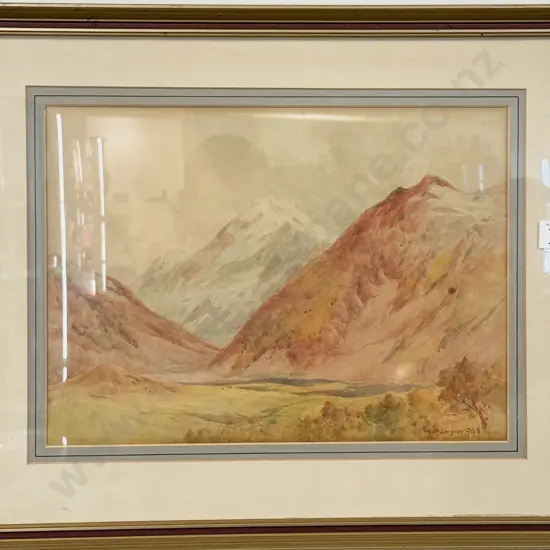 William Menzies Gibb - South Island Landscape