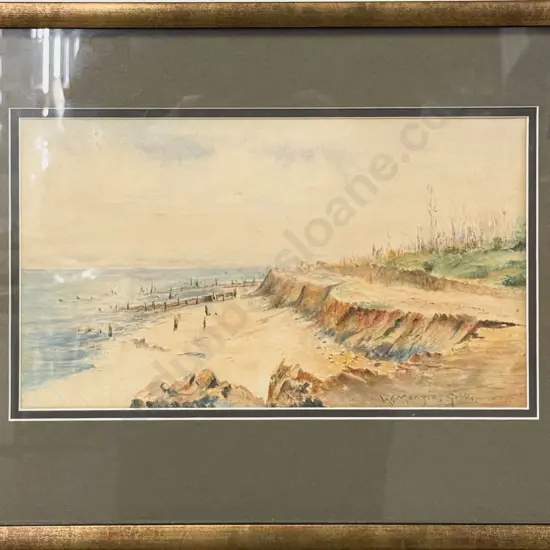 William Menzies Gibb - Coastal Landscape