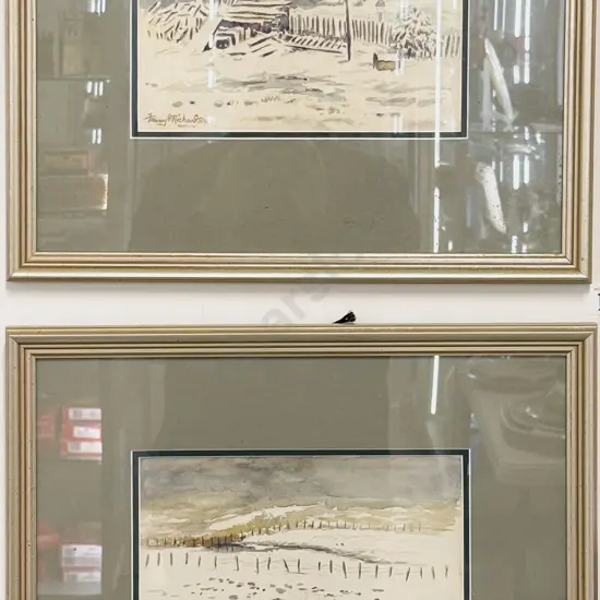 Fanny Richardson - Pair Landscapes