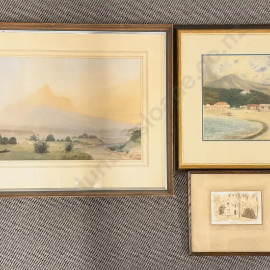 Three Watercolour Landscapes