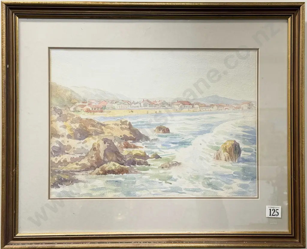 Attrib Carl Laugesen - Lyall Bay Image 1++