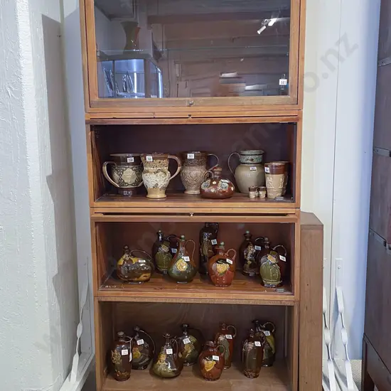 Vintage Four Tier Sectional Bookcase