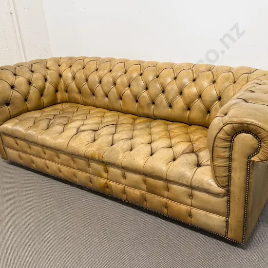 Deep Buttoned Chesterfield Sofa