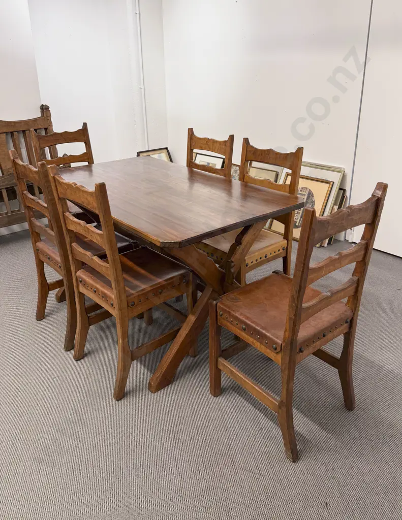 Chapman Taylor Dining Table & Six Chairs Image 1++