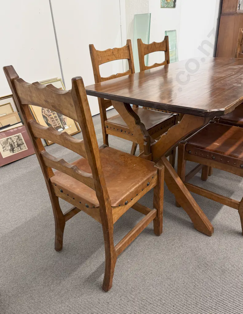 Chapman Taylor Dining Table & Six Chairs Image 1++