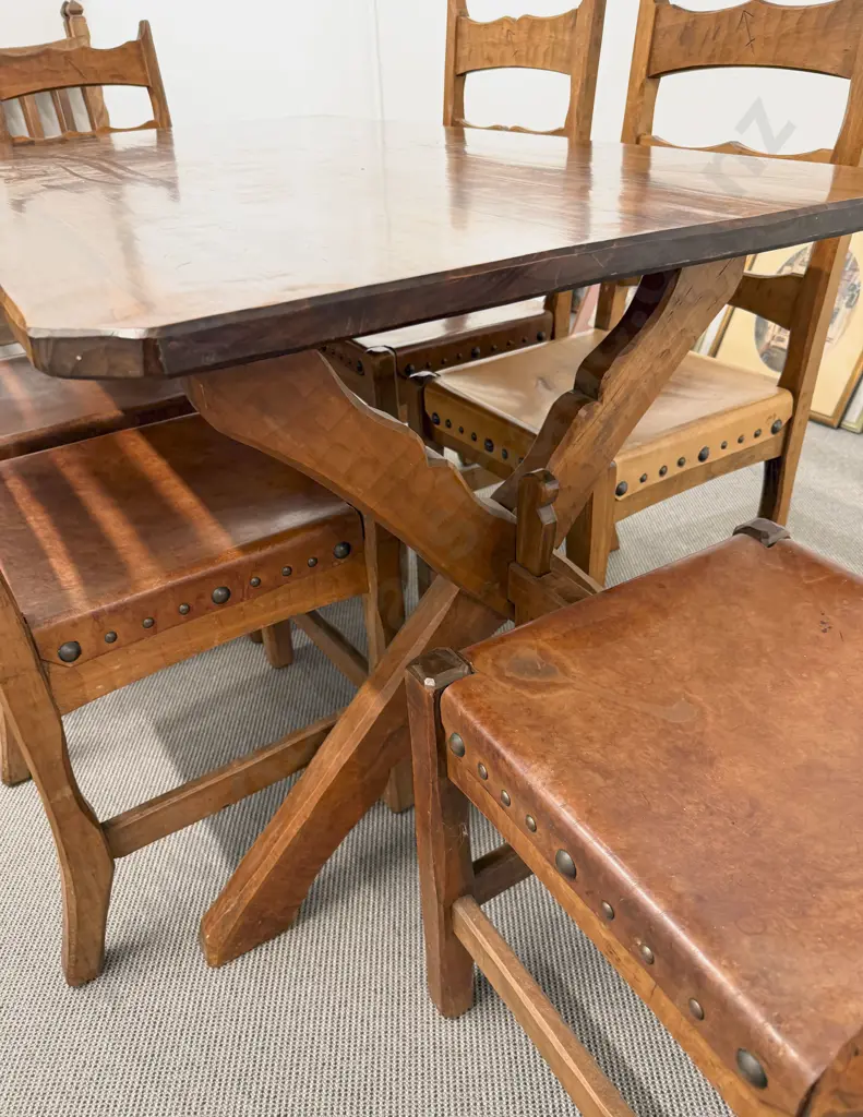 Chapman Taylor Dining Table & Six Chairs Image 1++