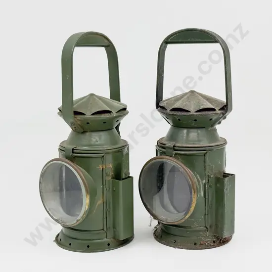 Pair WWII Military Signalling Lamps