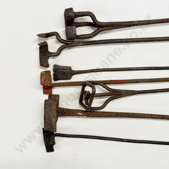 Seven Branding Irons