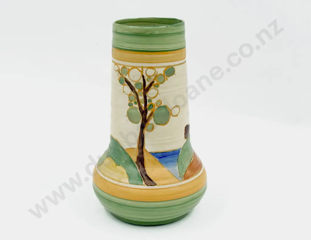 Clarice Cliff Bizarre Secrets Hand-Painted Vase Image 1++
