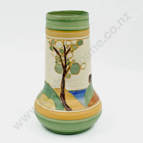 Clarice Cliff Bizarre Secrets Hand-Painted Vase