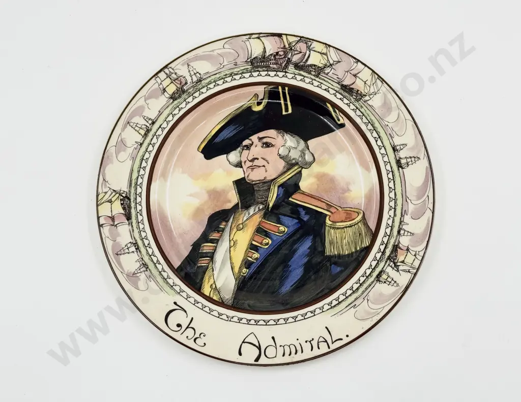 Seven Royal Doulton Portrait Head Rack Plates Image 1++