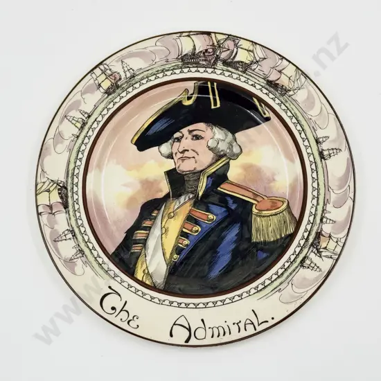 Seven Royal Doulton Portrait Head Rack Plates