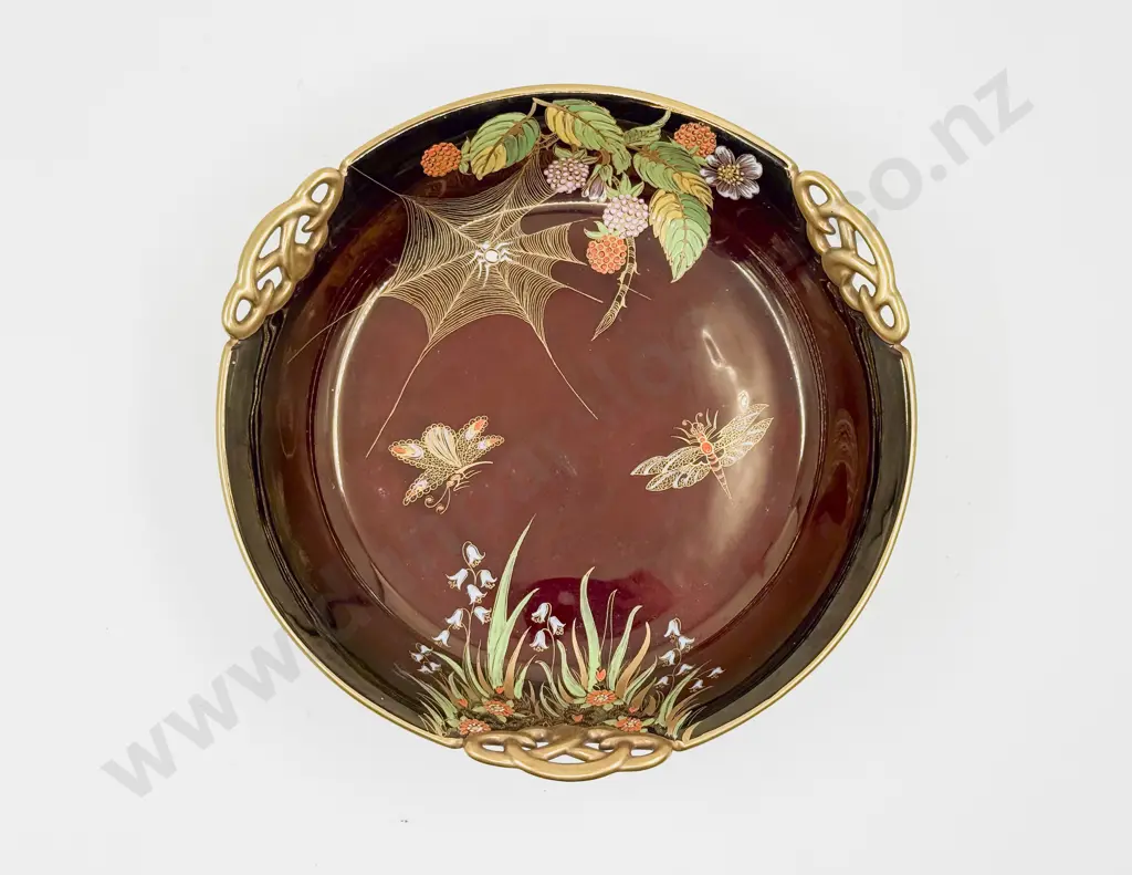 Carltonware Rouge Royal Footed Table Dish Image 1++