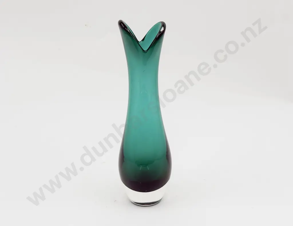 Whitefriars Encased Sea Green Specimen Vase Image 1++