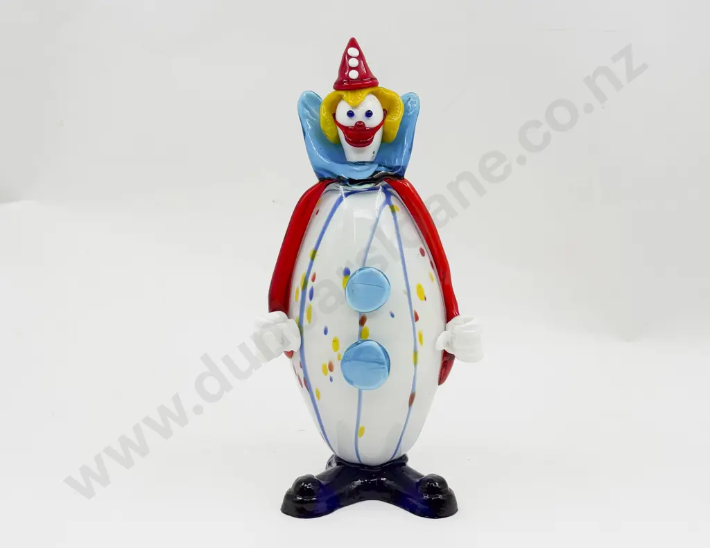 Mid C20th Murano Glass Clown Image 1++