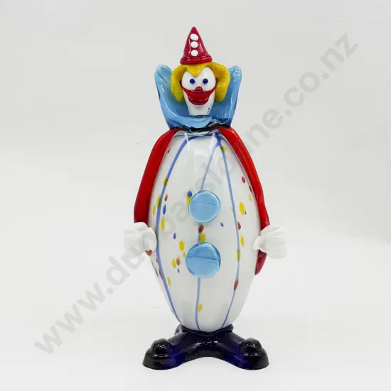 Mid C20th Murano Glass Clown