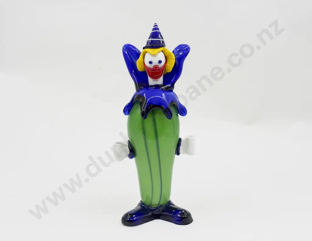 Mid C20th Murano Glass Clown Image 1++