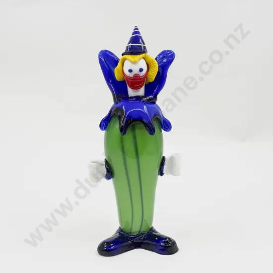 Mid C20th Murano Glass Clown