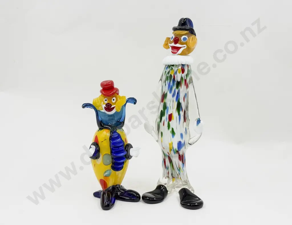 Mid C20th Murano Glass Clown Still with Label and Other Image 1++