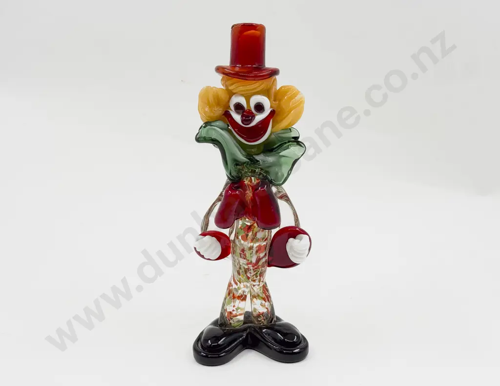 Mid C20th Murano Glass Clown Image 1++