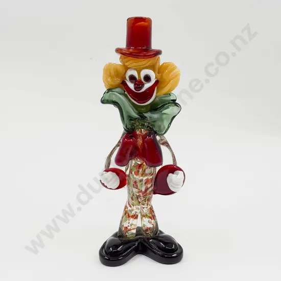 Mid C20th Murano Glass Clown