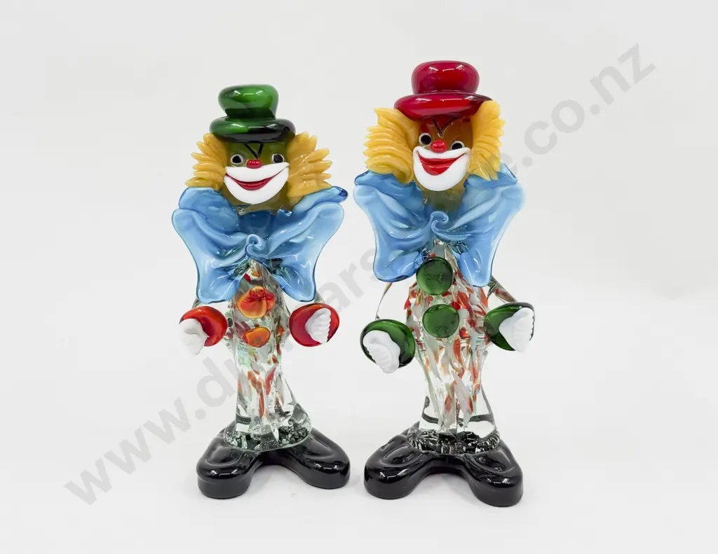 Mid C20th Murano Glass Clown and Other Image 1++