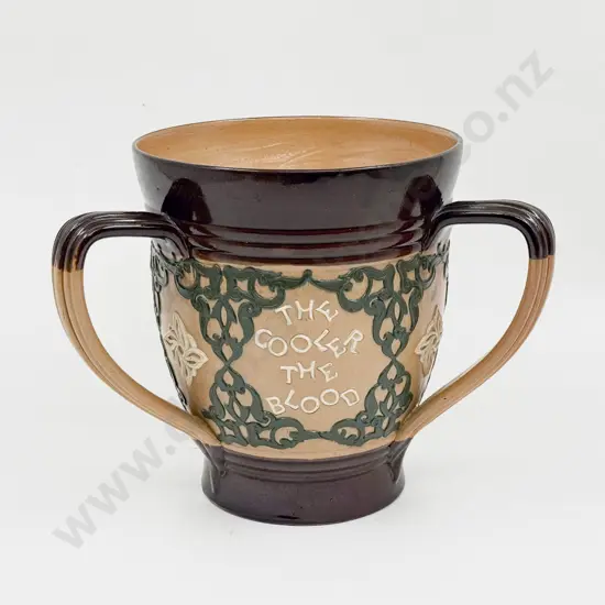 Doulton Lambeth Stoneware Loving Cup