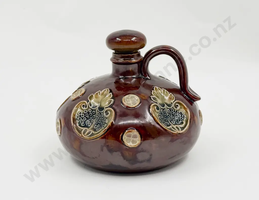Royal Doulton Stoneware Spirit Decanter Image 1++