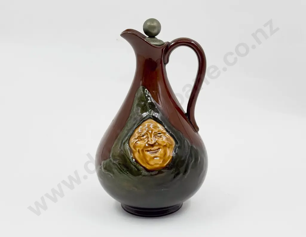 Royal Doulton for Dewar's Whisky Kingsware Jovial Monk Decanter with Stopper Image 1++