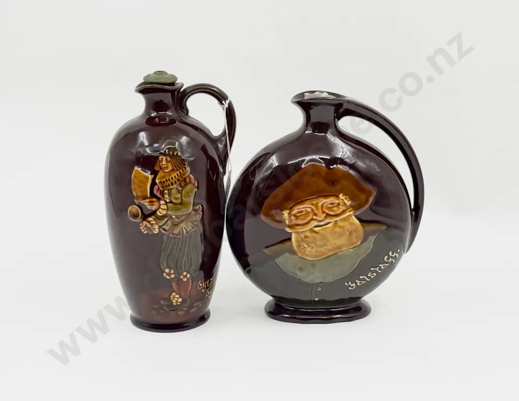 Two Royal Doulton for Dewar's Whisky Decanters Image 1++