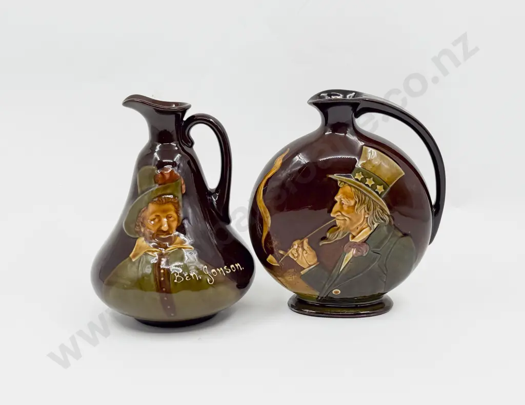 Two Royal Doulton for Dewar's Whiskey Decanters Image 1++