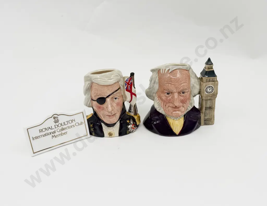 Two Royal Doulton Medium Character Jugs Image 1++