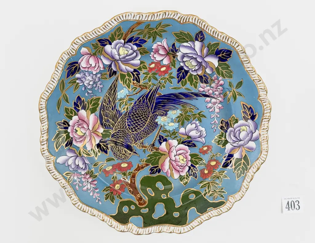Four Assorted Wall Mounted Dinner Plates Image 1++