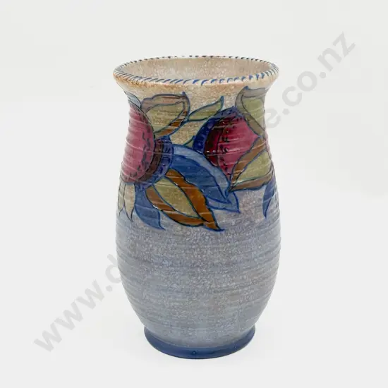C1933/34 Charlotte Rhead Tube Lined Granada Pattern Vase