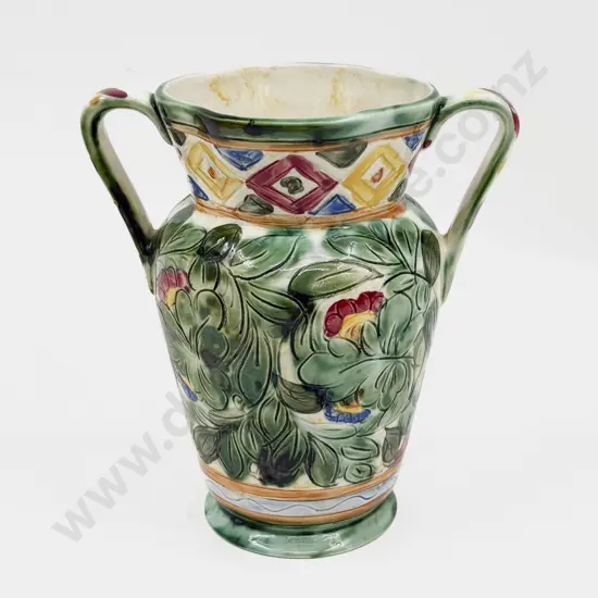 C1930's Beswick Venetian Pattern Handle Vase