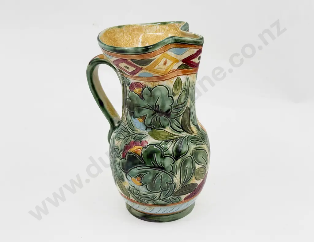 C1930's Beswick Venetian Pattern Handle Ewer Image 1++