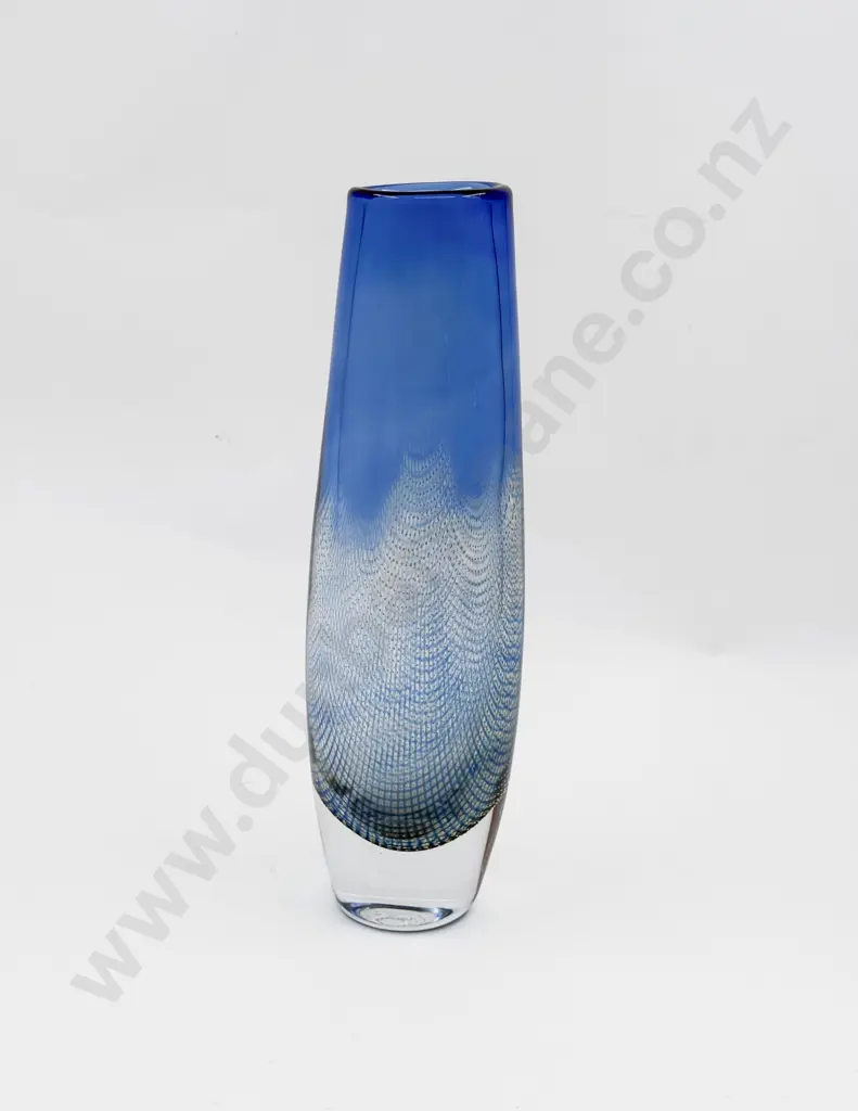 C1950 Orrefors Sven Palmqvist 'Krakas' Sommerso Vase Image 1++