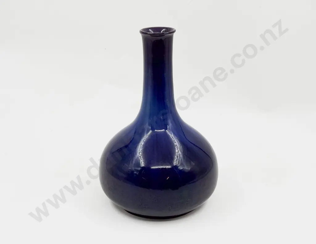 Ashby Guild of Woodville Derbyshire 1909-1922 Glazed Pottery Bottle Vase Image 1++