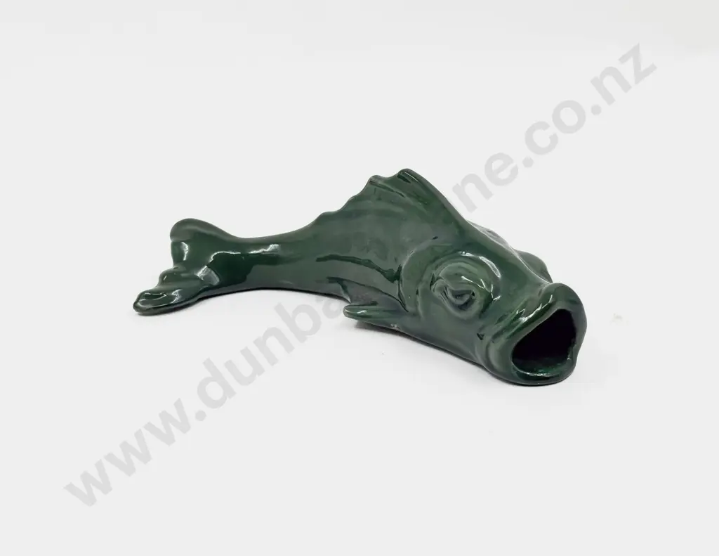 Brannam Fish Moulded Wall Pocket Image 1++