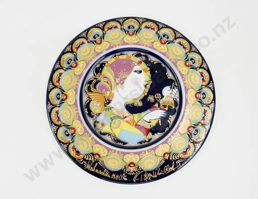 Five Rosenthal Bjørn Windblad Ltd Ed Christmas Plates 1977-1980 1982 Image 1++