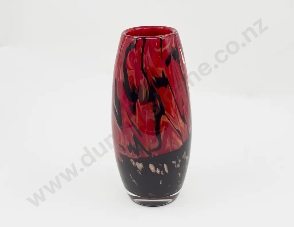 Mid C20th Murano Encased Glass Vase Image 1++