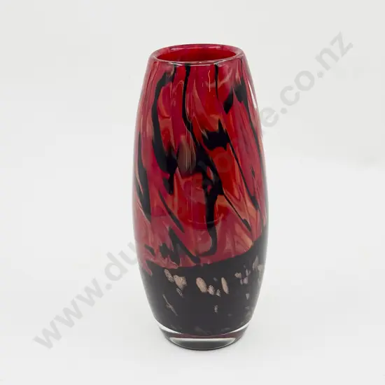 Mid C20th Murano Encased Glass Vase