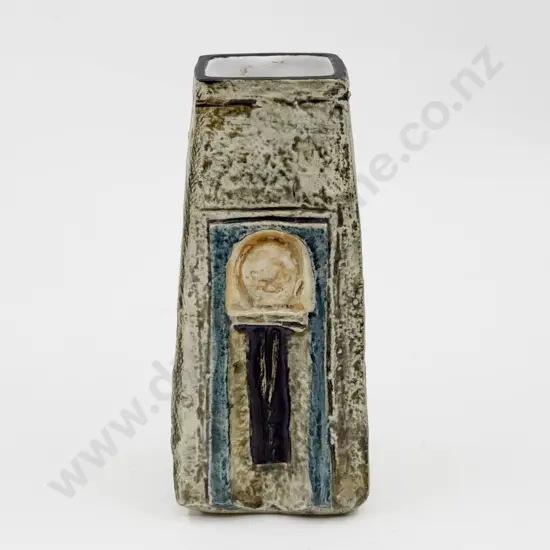 Troika Tapering Slab Sided Vase