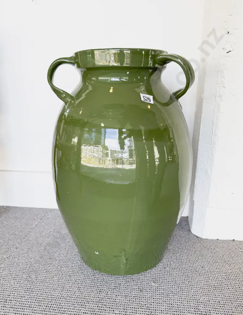 Royal Barum Ware Floor Standing Glazed Vase Image 1++