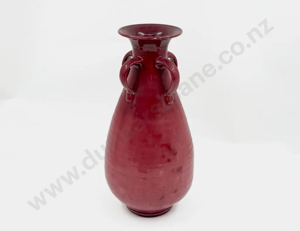 C H Brannum Barum Neck Handled Vase Image 1++