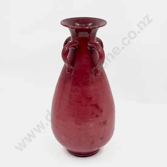 C H Brannum Barum Neck Handled Vase