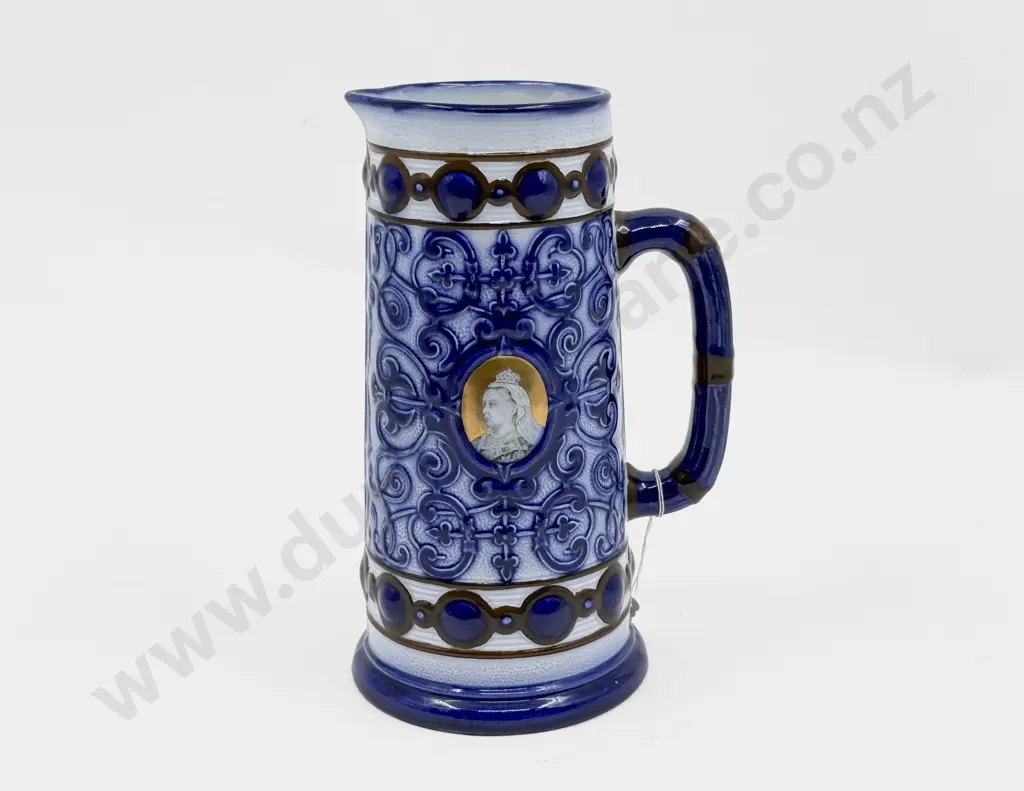Doulton Burslem Queen Victoria Jubilee Commemorative Ewer Image 1++