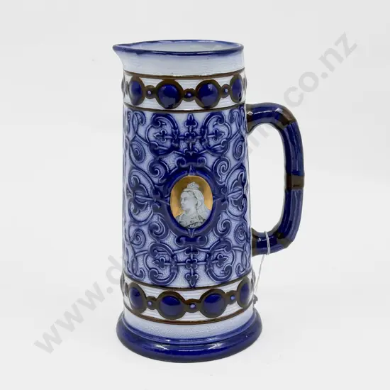 Doulton Burslem Queen Victoria Jubilee Commemorative Ewer