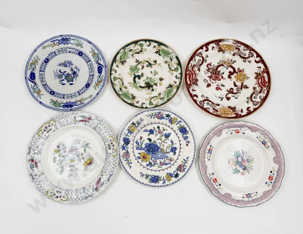 Six Assorted Side Plates Image 1++