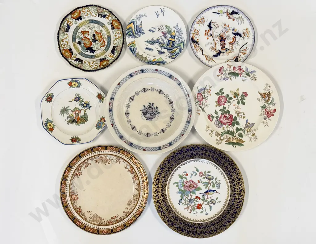 Eight Assorted Plates & B&B Plates incl Aynsley Image 1++